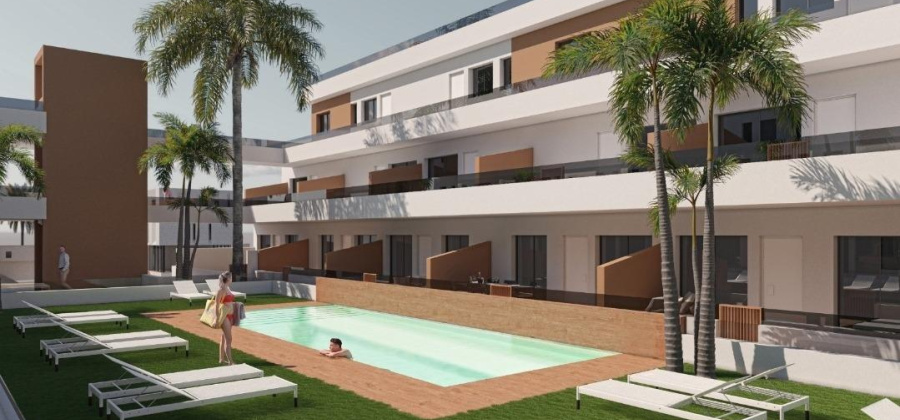 Pilar de la Horadada, Alicante, 2 Bedrooms Bedrooms, ,2 BathroomsBathrooms,Apartment,New,20955974425272400