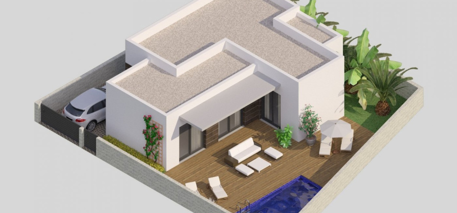 Benijofar, Alicante, 2 Bedrooms Bedrooms, ,2 BathroomsBathrooms,Villa,New,209559215438345856