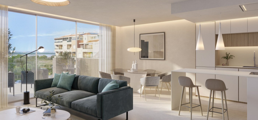 Torrevieja, Alicante, 3 Bedrooms Bedrooms, ,2 BathroomsBathrooms,Apartment,New,209559225890710240