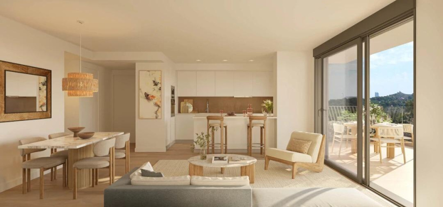 Villajoyosa, Alicante, 3 Bedrooms Bedrooms, ,2 BathroomsBathrooms,Apartment,New,209559353619183456