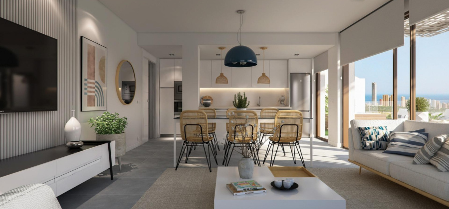Finestrat, Alicante, 2 Bedrooms Bedrooms, ,2 BathroomsBathrooms,Apartment,New,209559430178789952
