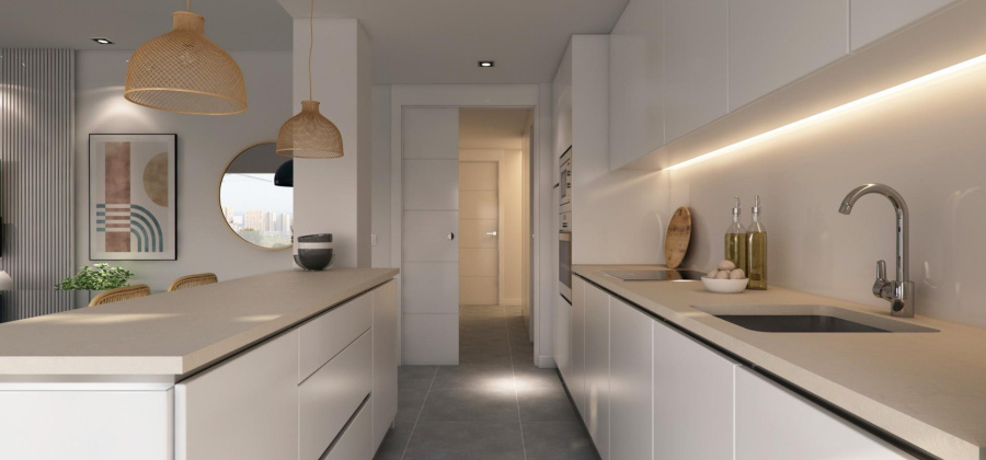 Finestrat, Alicante, 2 Bedrooms Bedrooms, ,2 BathroomsBathrooms,Apartment,New,209559430178789952