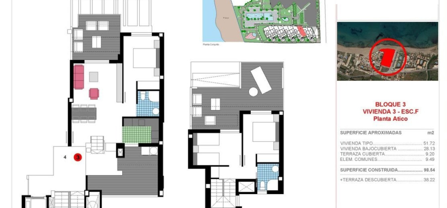 Denia, Alicante, 3 Bedrooms Bedrooms, ,2 BathroomsBathrooms,Apartment,New,209559619859978848
