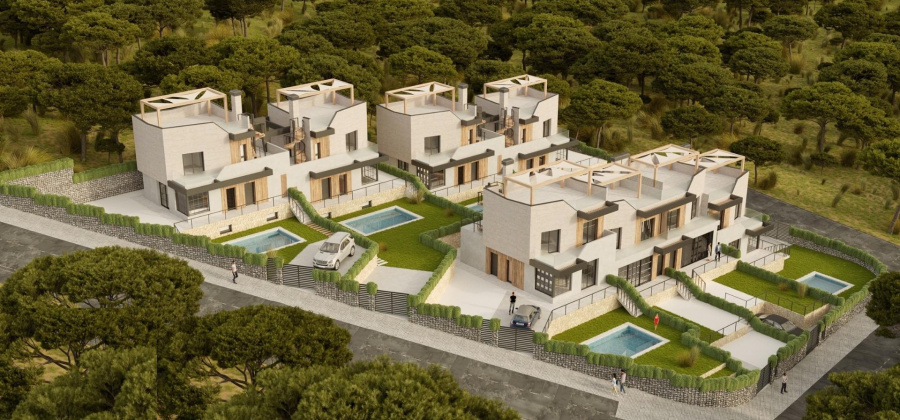 Polop, Alicante, 3 Bedrooms Bedrooms, ,2 BathroomsBathrooms,Townhouse,New,20955974156919192