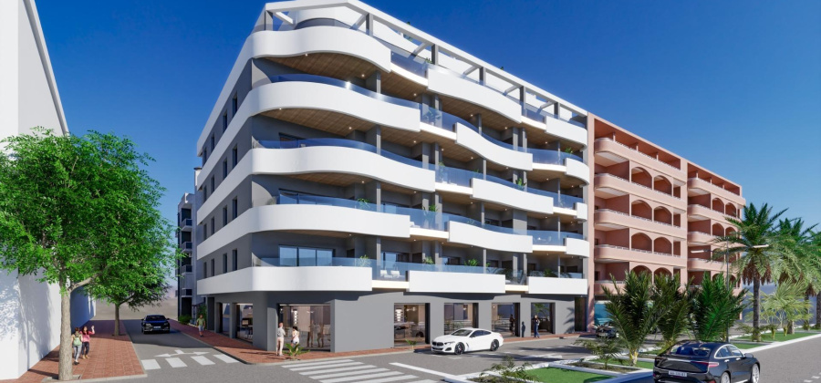 Torrevieja, Alicante, 3 Bedrooms Bedrooms, ,2 BathroomsBathrooms,Apartment,New,209559100437874272