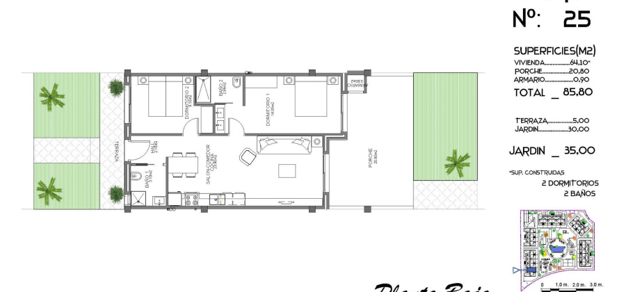 Guardamar del Segura, Alicante, 2 Bedrooms Bedrooms, ,2 BathroomsBathrooms,Apartment,New,209559279846032192