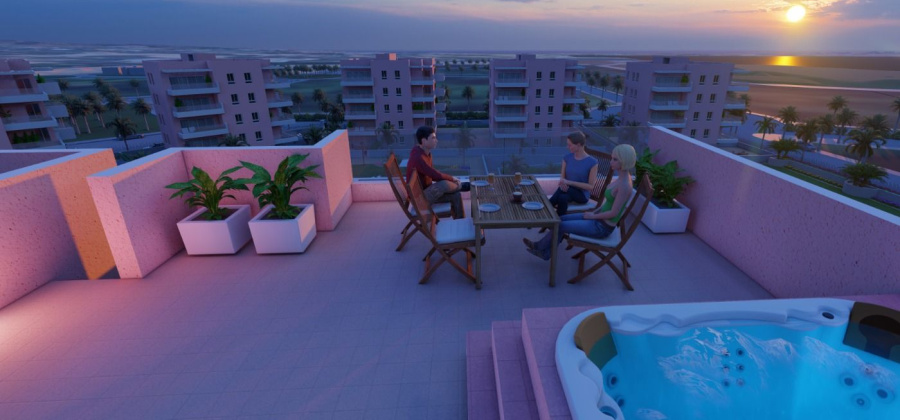 Guardamar del Segura, Alicante, 3 Bedrooms Bedrooms, ,2 BathroomsBathrooms,Apartment,New,209559173211482240