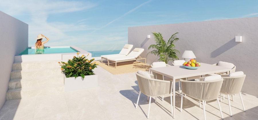 Pilar de la Horadada, Alicante, 3 Bedrooms Bedrooms, ,2 BathroomsBathrooms,Townhouse,New,209559242794150336