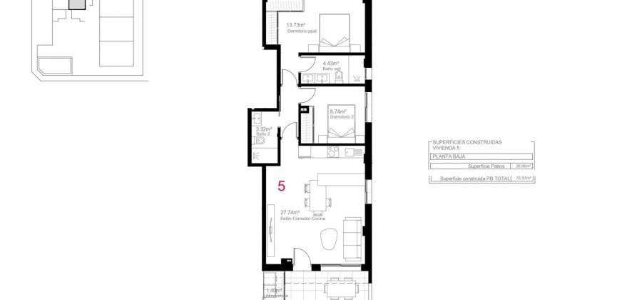 Pilar de la Horadada, Alicante, 2 Bedrooms Bedrooms, ,2 BathroomsBathrooms,Bungalow,New,209559173817611968