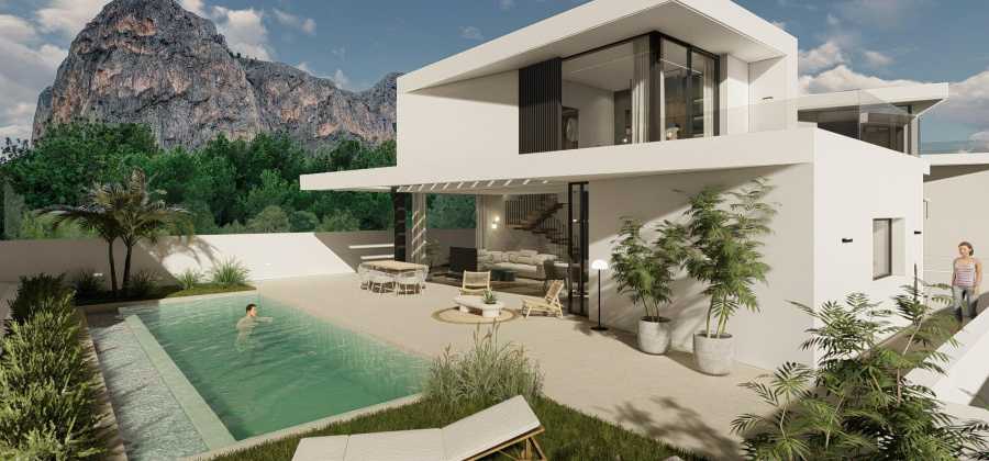 Polop, Alicante, 3 Bedrooms Bedrooms, ,3 BathroomsBathrooms,Villa,New,209559169235145344