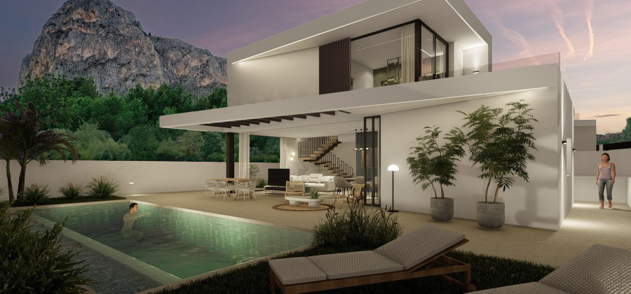 Polop, Alicante, 3 Bedrooms Bedrooms, ,3 BathroomsBathrooms,Villa,New,209559169235145344