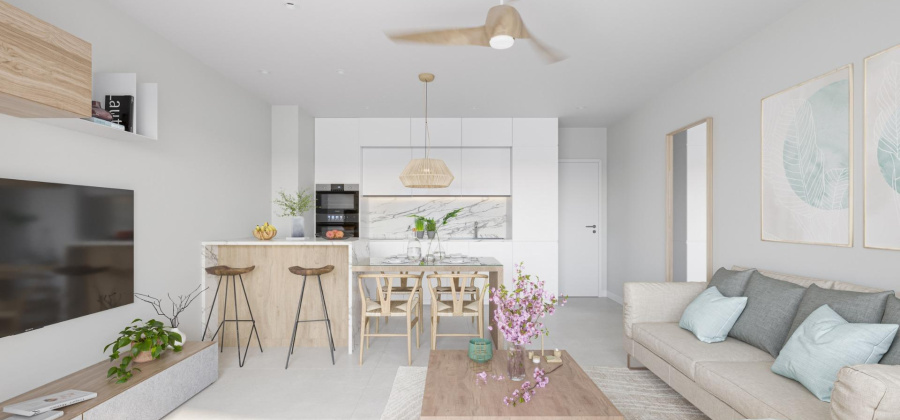 San Pedro del Pinatar, Murcia, 3 Bedrooms Bedrooms, ,2 BathroomsBathrooms,Apartment,New,209559207306904544