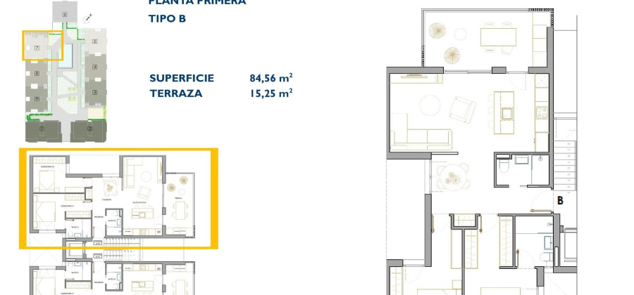 San Pedro del Pinatar, Murcia, 2 Bedrooms Bedrooms, ,2 BathroomsBathrooms,Apartment,New,209559275540898720