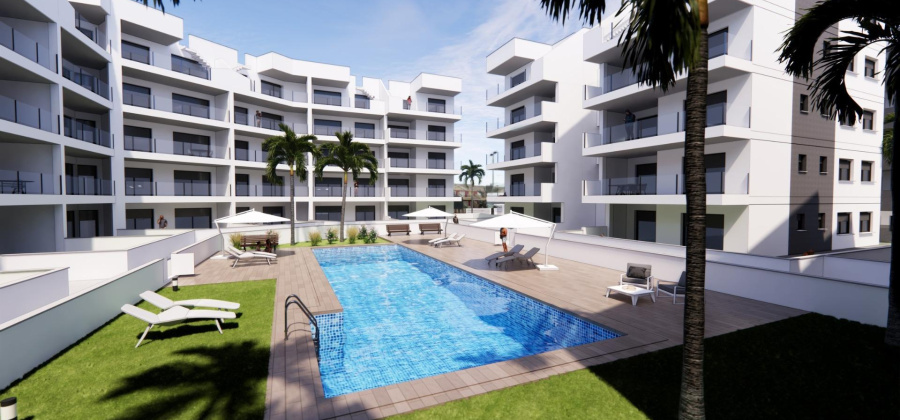 Los Alcazares, Murcia, 3 Bedrooms Bedrooms, ,2 BathroomsBathrooms,Apartment,New,209559212960857024