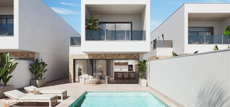 San Pedro del Pinatar, Murcia, 3 Bedrooms Bedrooms, ,3 BathroomsBathrooms,Villa,New,209559168883766592