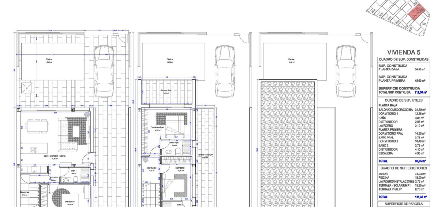 San Pedro del Pinatar, Murcia, 3 Bedrooms Bedrooms, ,3 BathroomsBathrooms,Villa,New,209559168883766592
