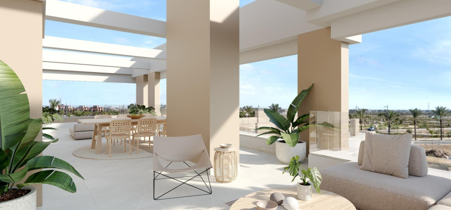 Torre Pacheco, Murcia, 3 Bedrooms Bedrooms, ,2 BathroomsBathrooms,Apartment,New,209559109012439680