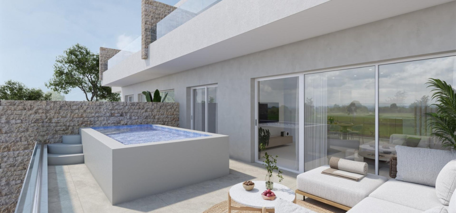 Pilar de la Horadada, Alicante, 2 Bedrooms Bedrooms, ,2 BathroomsBathrooms,Bungalow,New,209559160575940032