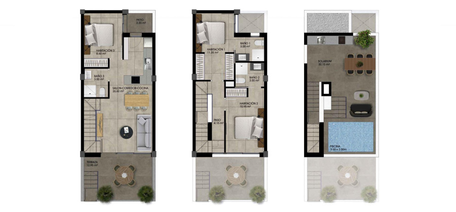 Dolores, Alicante, 3 Bedrooms Bedrooms, ,3 BathroomsBathrooms,Townhouse,New,209559208382907488