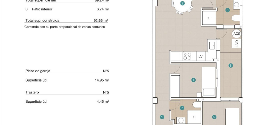 Jacarilla, Alicante, 3 Bedrooms Bedrooms, ,2 BathroomsBathrooms,Apartment,New,209559163752921440