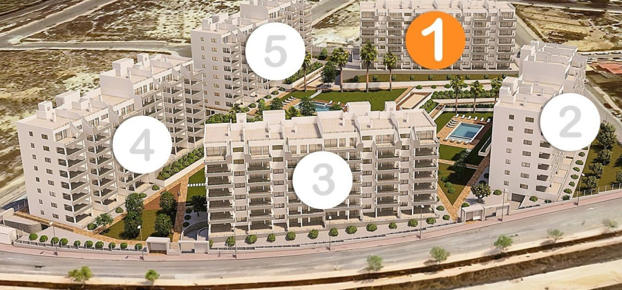 San Miguel de Salinas, Alicante, 2 Bedrooms Bedrooms, ,2 BathroomsBathrooms,Apartment,New,209559165746670240