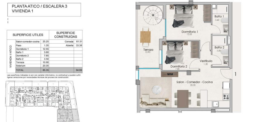 Santa Pola, Alicante, 2 Bedrooms Bedrooms, ,2 BathroomsBathrooms,Apartment,New,209559178251615200