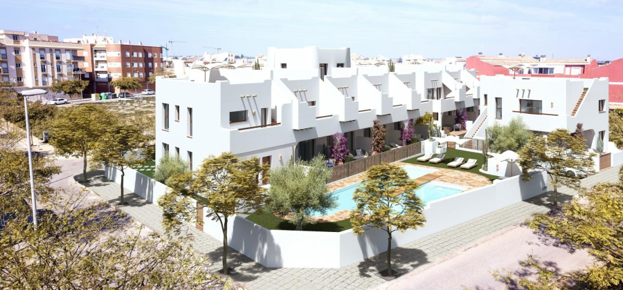Pilar de la Horadada, Alicante, 3 Bedrooms Bedrooms, ,3 BathroomsBathrooms,Bungalow,New,209559301881210720