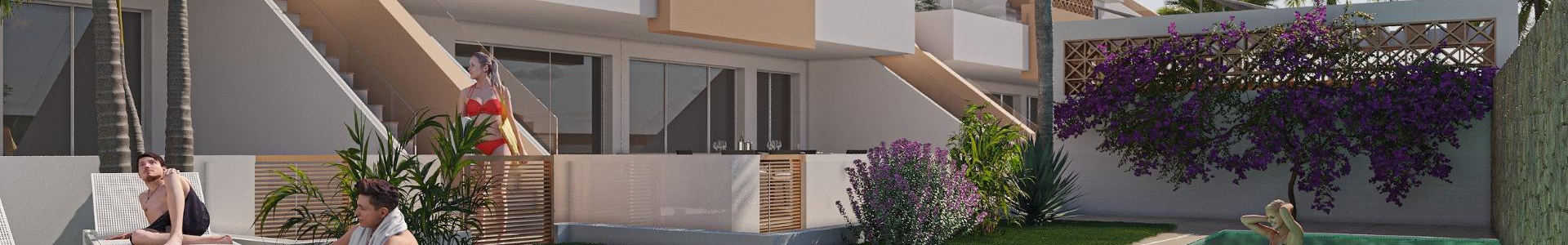 Pilar de la Horadada, Alicante, 2 Bedrooms Bedrooms, ,2 BathroomsBathrooms,Bungalow,New,209559284648907328