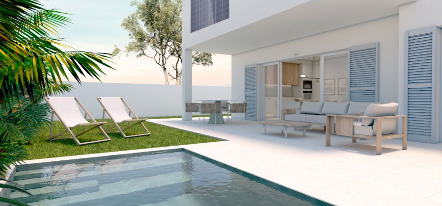 Pilar de la Horadada, Alicante, 2 Bedrooms Bedrooms, ,2 BathroomsBathrooms,Bungalow,New,209559155516639808