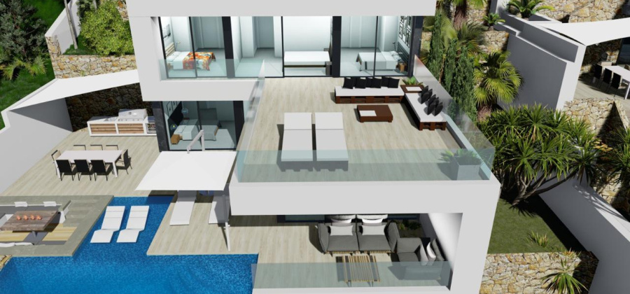 Calpe, Alicante, 4 Bedrooms Bedrooms, ,5 BathroomsBathrooms,Villa,New,20955986793018312