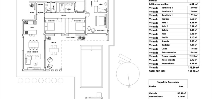 Aspe, Alicante, 3 Bedrooms Bedrooms, ,3 BathroomsBathrooms,Villa,New,209559159276587392