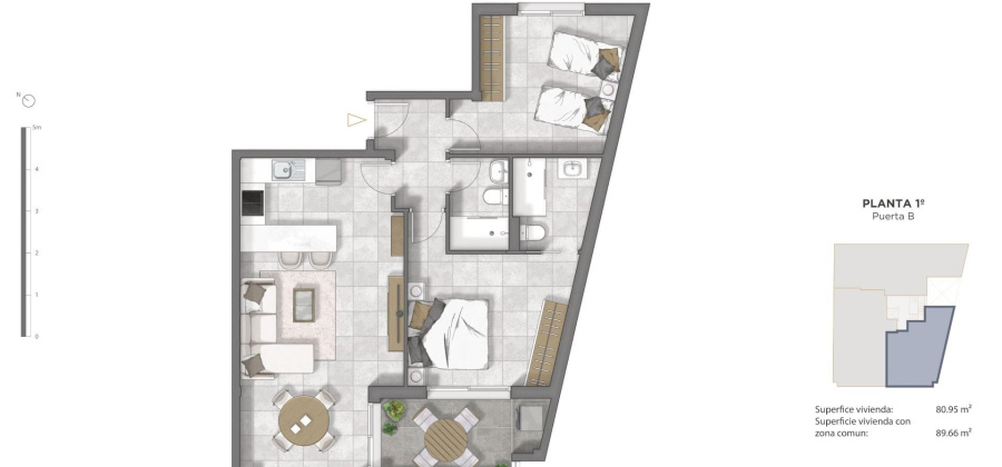 Guardamar del Segura, Alicante, 2 Bedrooms Bedrooms, ,2 BathroomsBathrooms,Apartment,New,209559152491738752