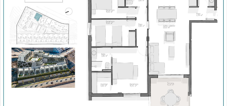 Aguilas, Murcia, 3 Bedrooms Bedrooms, ,2 BathroomsBathrooms,Apartment,New,0,20955971279286484