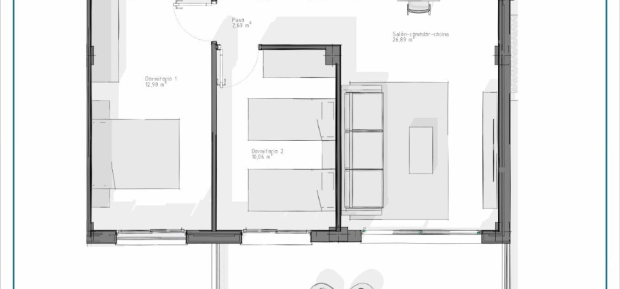 Vera, Costa del Sol, 2 Bedrooms Bedrooms, ,2 BathroomsBathrooms,Apartment,New,0,20955990228947552
