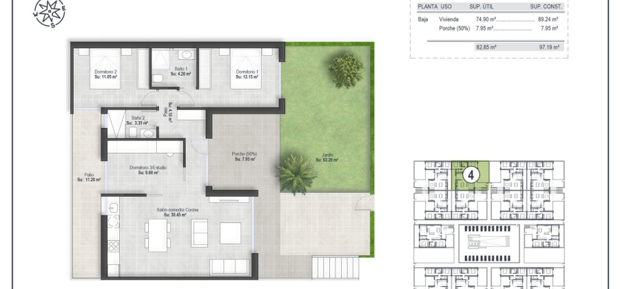 Alhama de Murcia, Murcia, 3 Bedrooms Bedrooms, ,2 BathroomsBathrooms,Bungalow,New,0,20955990872988624