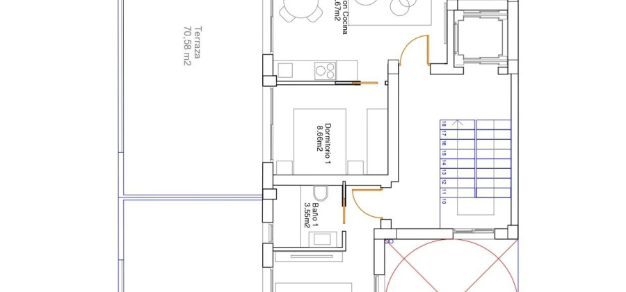 Guardamar del Segura, Alicante, 2 Bedrooms Bedrooms, ,2 BathroomsBathrooms,Apartment,Resale,0,75632176938259536