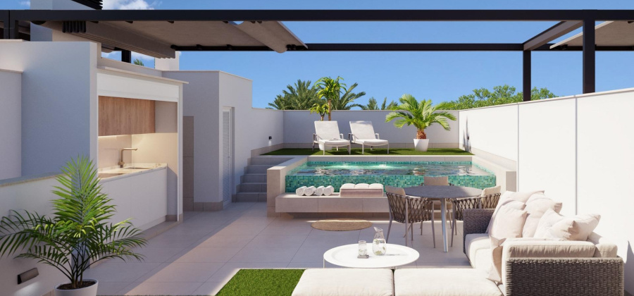Pilar de la Horadada, Alicante, 2 Bedrooms Bedrooms, ,2 BathroomsBathrooms,Bungalow,New,0,209559108036851808