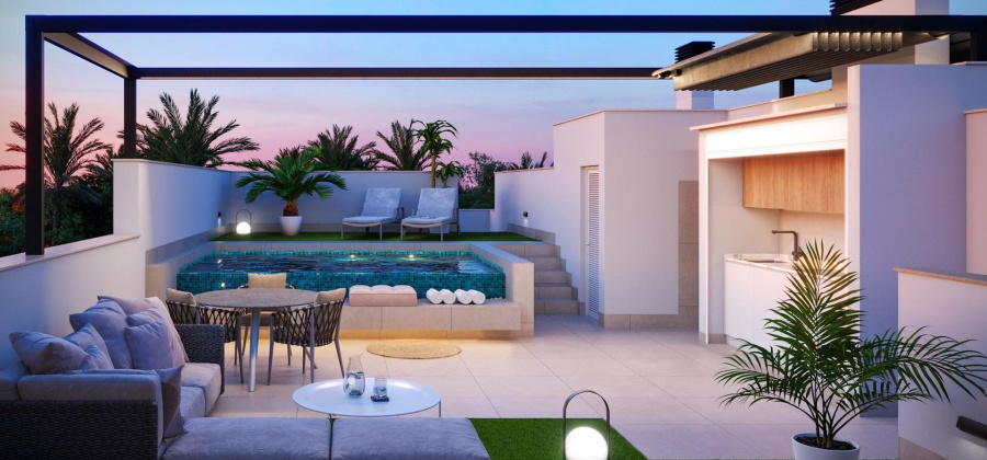 Pilar de la Horadada, Alicante, 2 Bedrooms Bedrooms, ,2 BathroomsBathrooms,Bungalow,New,0,209559108036851808