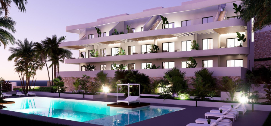 Finestrat, Alicante, 2 Bedrooms Bedrooms, ,2 BathroomsBathrooms,Apartment,New,0,209559229935467104
