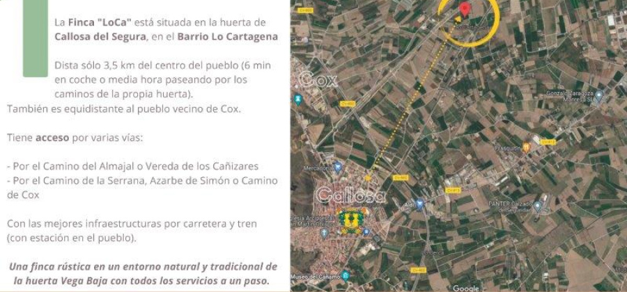 Callosa De Segura, Alicante, 1 Bedroom Bedrooms, ,1 BathroomBathrooms,Country House or Finca,Resale,0,291685214852295296