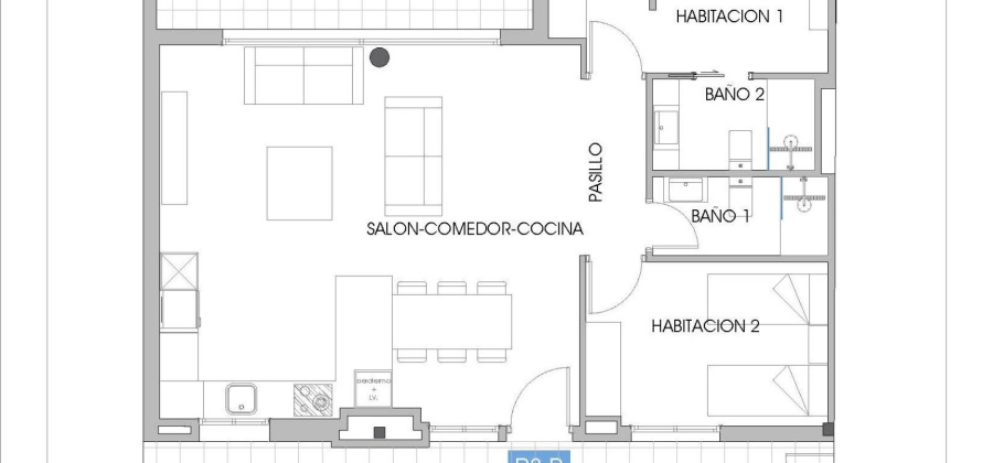 Villajoyosa, Alicante, 2 Bedrooms Bedrooms, ,2 BathroomsBathrooms,Apartment,New,0,209559139359320000