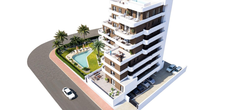 Guardamar del Segura, Alicante, 3 Bedrooms Bedrooms, ,3 BathroomsBathrooms,Apartment,New,0,209559241653043872