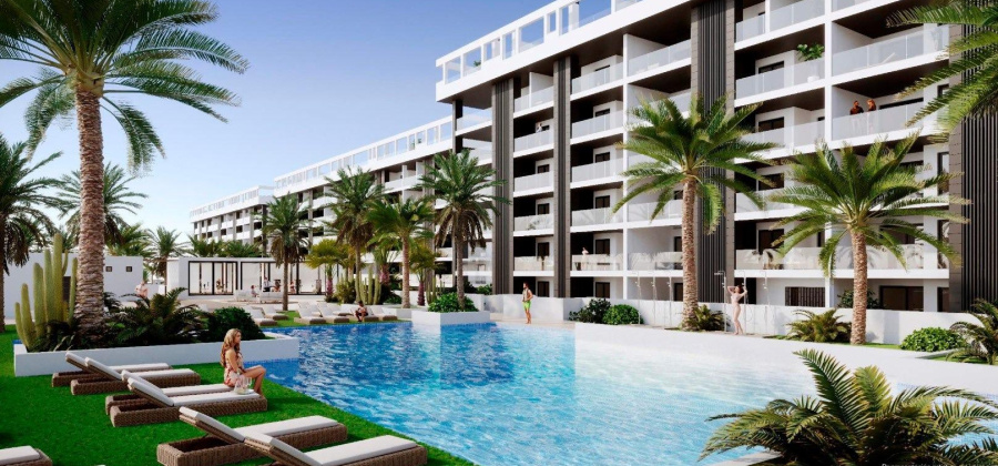 Torrevieja, Alicante, 2 Bedrooms Bedrooms, ,2 BathroomsBathrooms,Apartment,New,0,209559581290202304