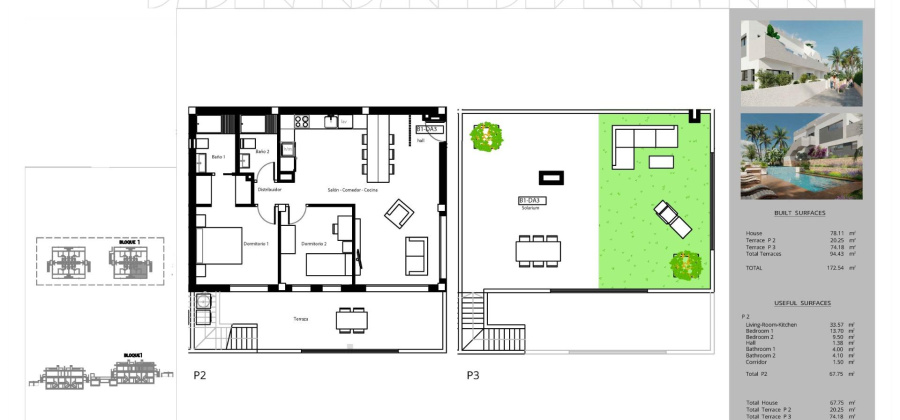 Torrevieja, Alicante, 2 Bedrooms Bedrooms, ,2 BathroomsBathrooms,Bungalow,New,0,209559148555926240