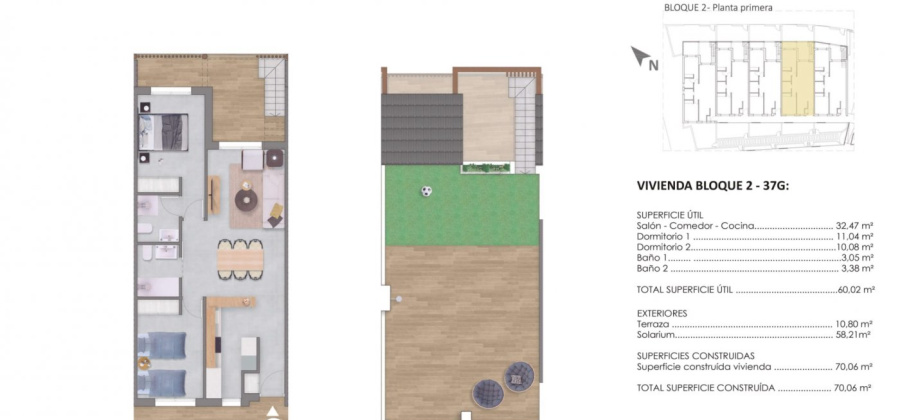 Pilar de la Horadada, Alicante, 2 Bedrooms Bedrooms, ,2 BathroomsBathrooms,Bungalow,New,0,209559232238966112