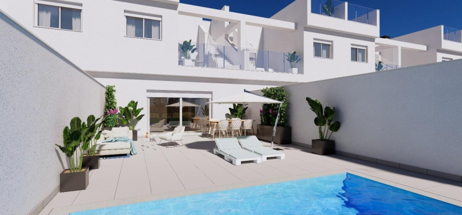 Los Alcazares, Murcia, 3 Bedrooms Bedrooms, ,2 BathroomsBathrooms,Townhouse,New,0,209559160293889344