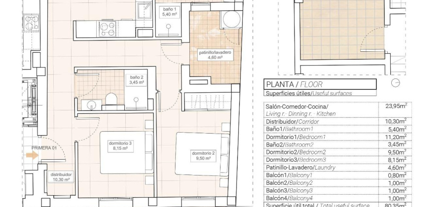 Hondon de las Nieves, Alicante, 3 Bedrooms Bedrooms, ,2 BathroomsBathrooms,Apartment,New,0,209559101294524000