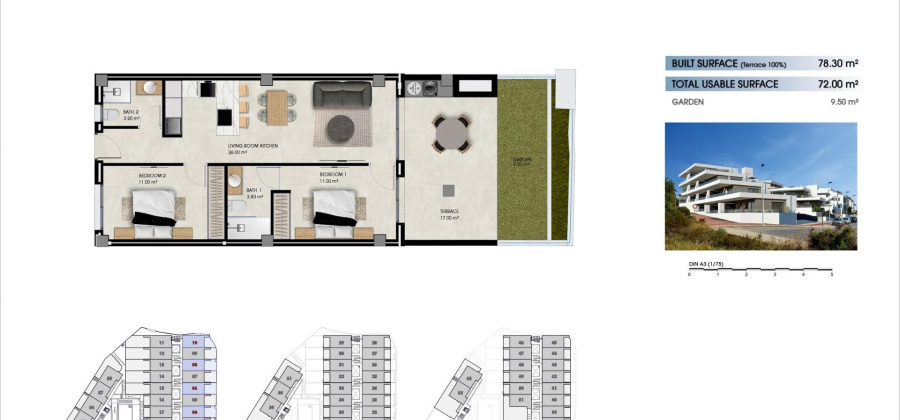 La Marina, Alicante, 2 Bedrooms Bedrooms, ,2 BathroomsBathrooms,Apartment,New,0,20955998838881240