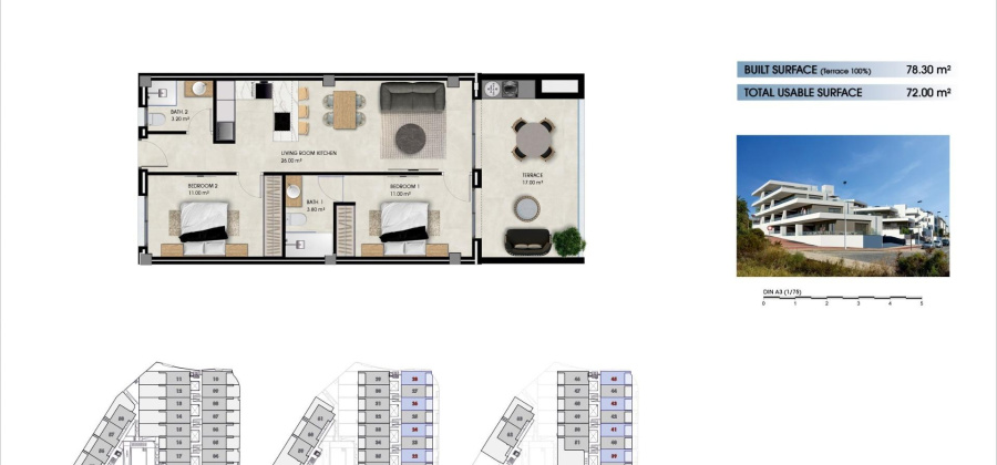 La Marina, Alicante, 2 Bedrooms Bedrooms, ,2 BathroomsBathrooms,Apartment,New,0,209559247319808480