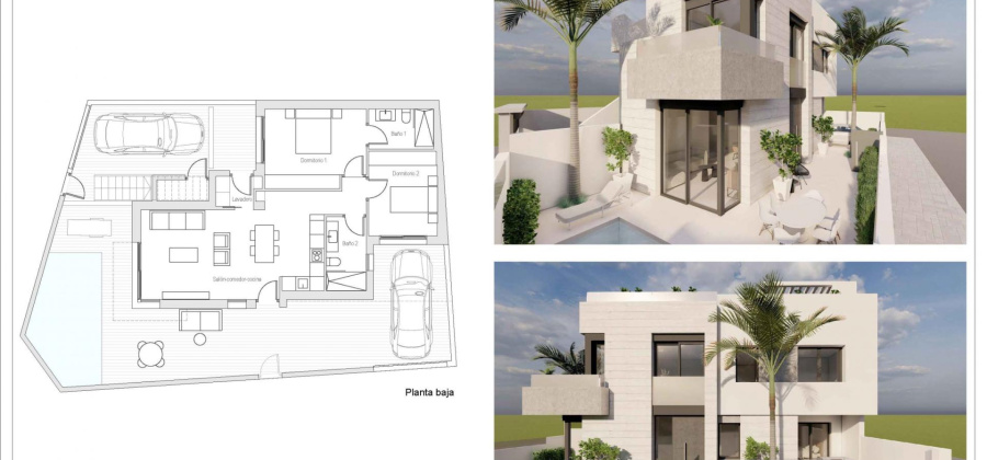 Pilar de la Horadada, Alicante, 2 Bedrooms Bedrooms, ,2 BathroomsBathrooms,Bungalow,New,0,20955970083954088